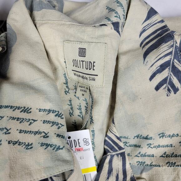 Hawaiian Shirts Dress Mens Sz Medium 100% Silk Summer Beach Pool Bowling Hawaii - Picture 6 of 10